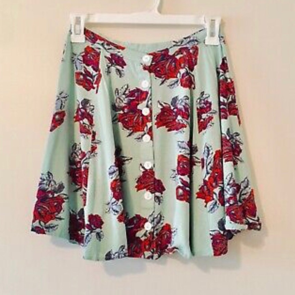 Minkpink button front skirt